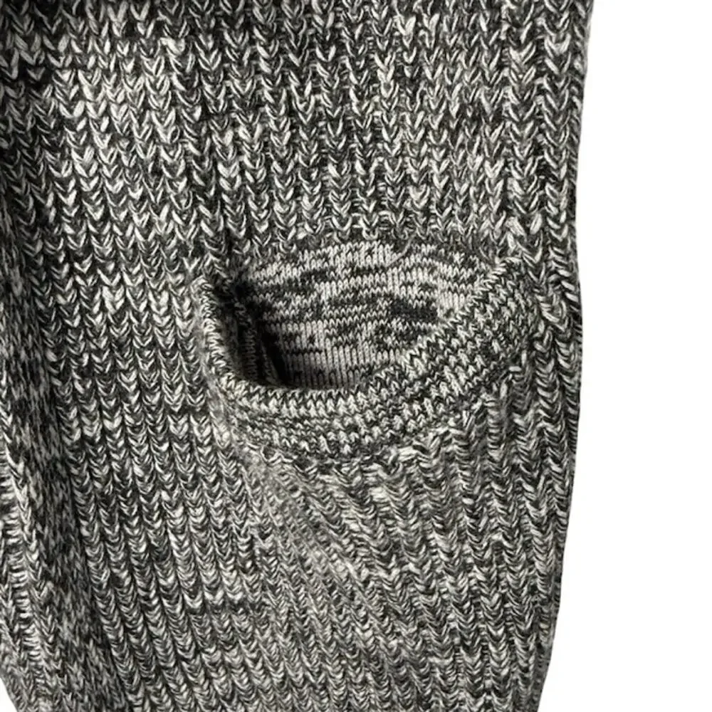 Banana Republic Womens Sleeveless Cardigan Sweater Open Front Knit Black Size XS